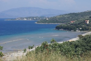 Strand von Kalamaki, Korfu Strandvilla Villa Meer, Korfu, Griechenland, KorfuCorfu.de