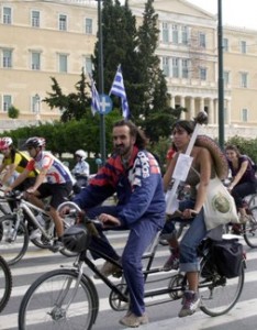 Fahrradfahren in Griechenland