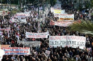 Generalstreik in Griechenland am 5. Oktober 2011